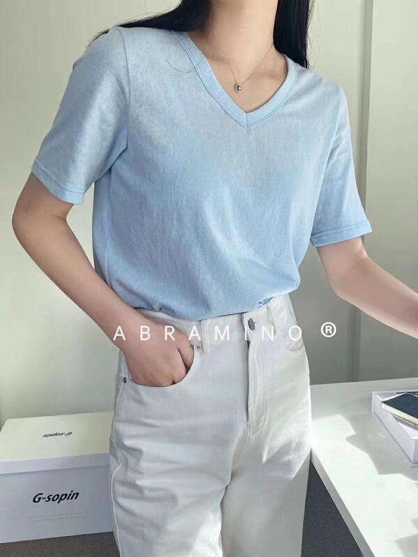Abra # simple sleeved shirt