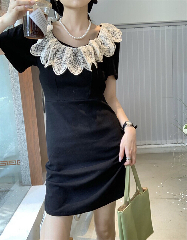 New in early summer! [LML] sweet temperament French dress 8212# ozq