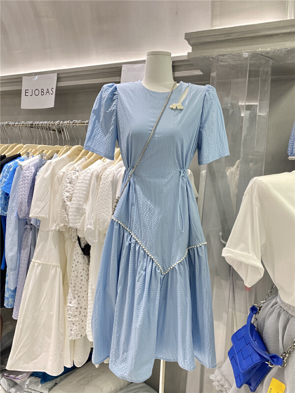 goods in stock! New in early summer! [ejobas] simple lady versatile dress a9093# zxx