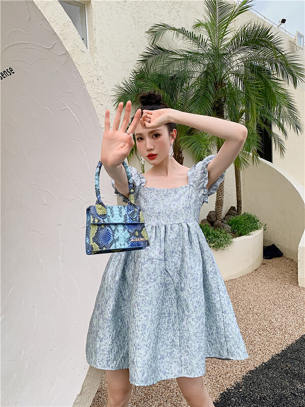 New in early summer! [AC] Hepburn's Princess fluffy dress 6839# JJ