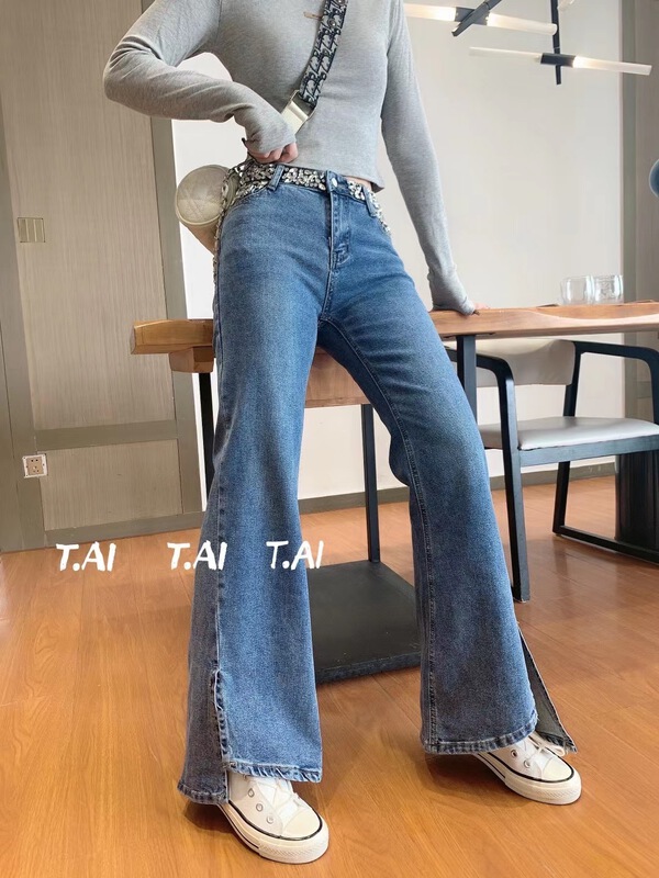 goods in stock! New year in early spring! [t.ai] Korean heavy industry casual jeans 9992# zxx