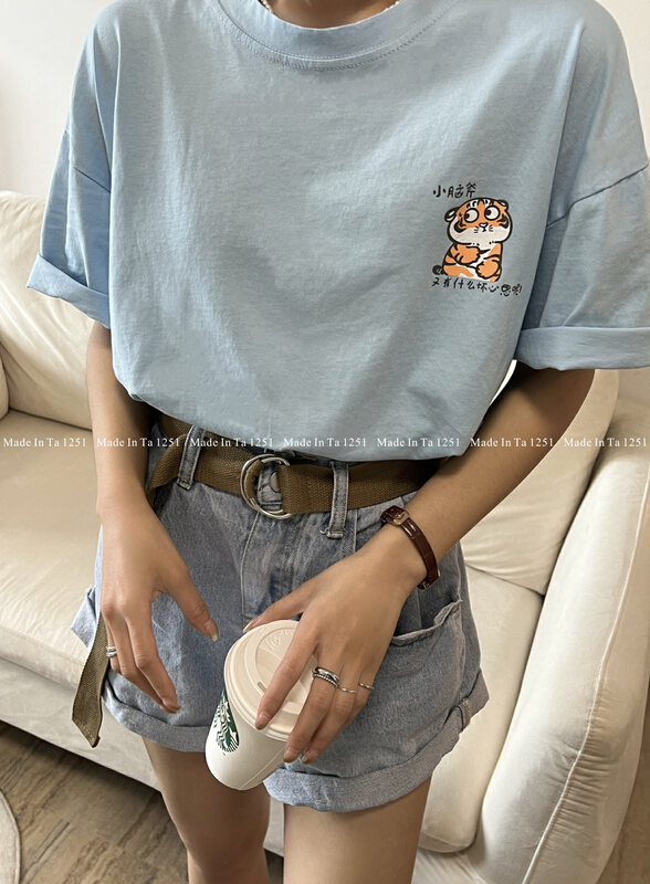 New in early summer! [TA +] Korean fashion cartoon short sleeve T-shirt 1251# XYY
