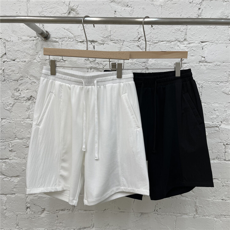 New in early summer! [MF] comfortable drawcord elastic waist versatile casual shorts 6337# ZZL