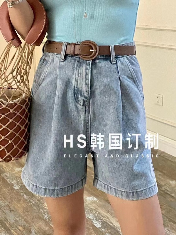 [HS Korea custom] casual and versatile denim shorts 9903# hjy