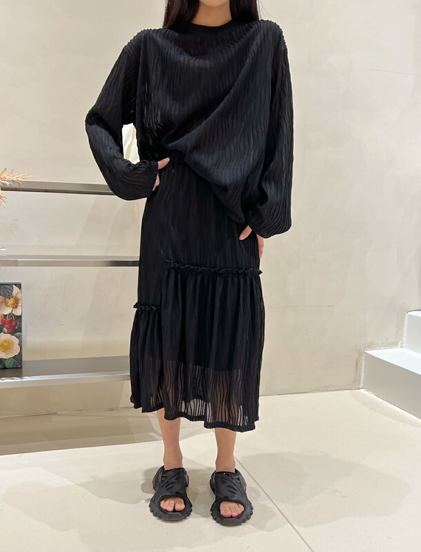 New year in early spring! [Bu class] Korean fashion generous temperament skirt (only selling skirt) 13585# zxl