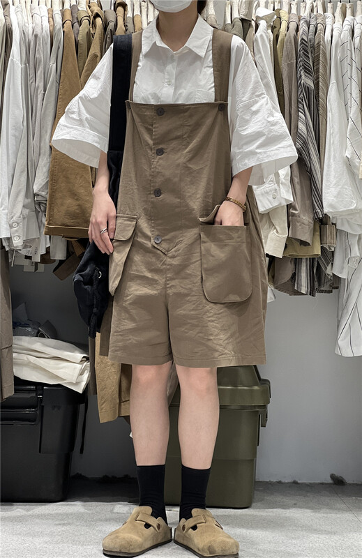 New in early spring! [Jibu Jianchuan] Korean comfortable and versatile overalls 882289# L
