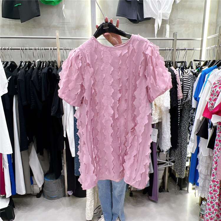 [mozr] three dimensional flower fashion dress 9016# XYJ