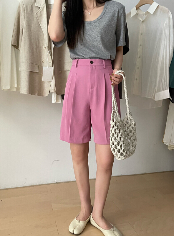goods in stock! New in early summer! 【 BL 】 Korean loose and versatile trousers k626218# CLS