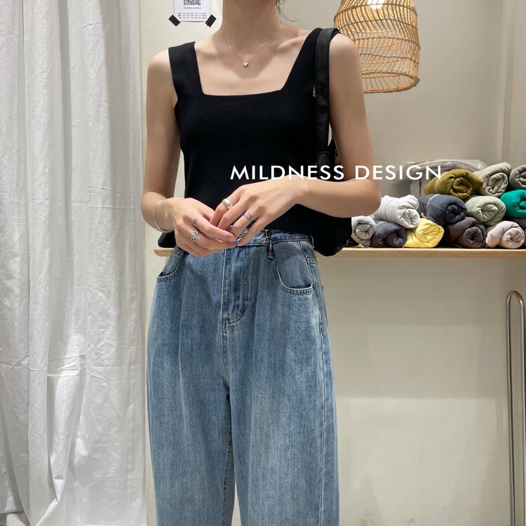 Early spring! [mildness] comfortable clean simple vest 6609# ZSY