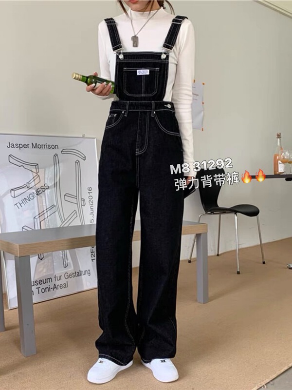 [M8 denim] fashionable temperament, versatile, slim suspenders 31292# LSL