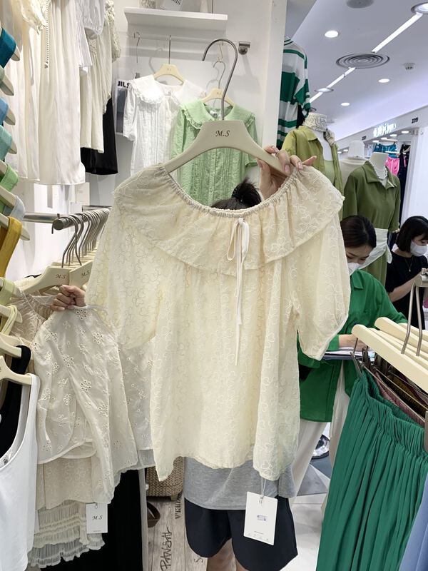 [misu +] fashionable and versatile pullover shirt 80552# ZZL