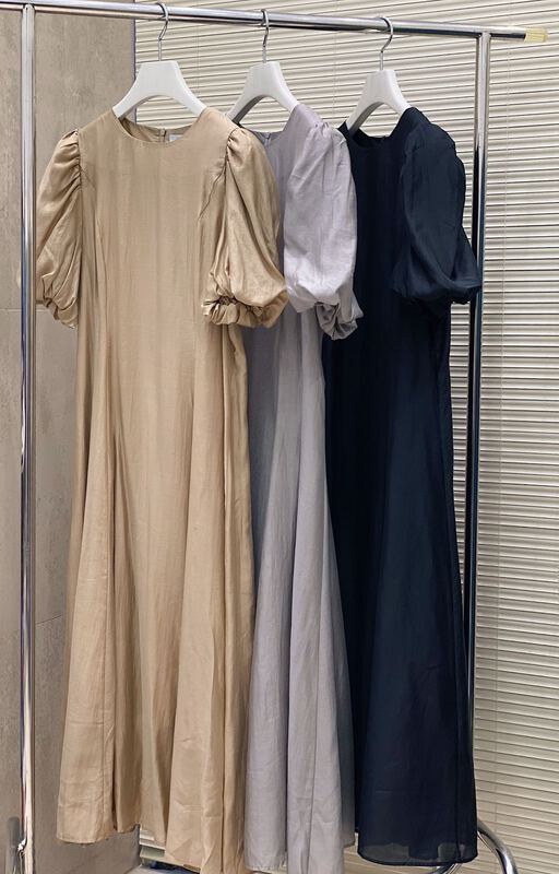 New in early summer! [believe] Hepburn style retro minimalist light luxury dress (dress only) bl3693# cqw