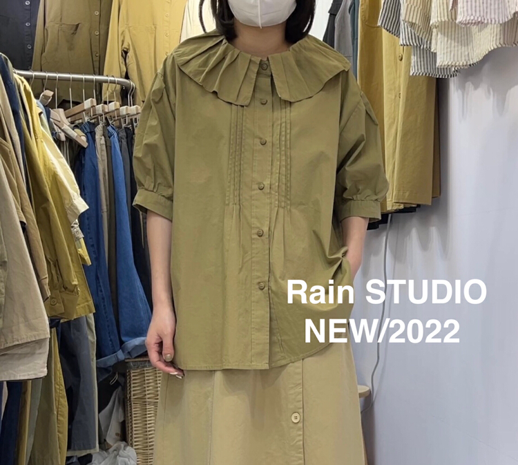 New year in early spring! [rain] single breasted baby collar temperament shirt 82036# L