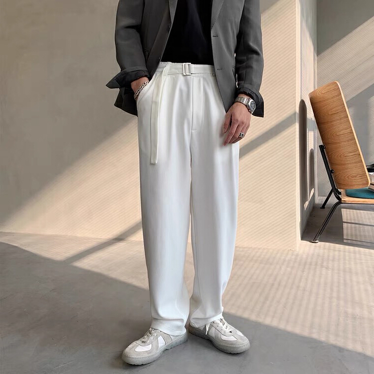 New year in early spring! [MF] simple, comfortable and versatile solid color casual pants 3217# ZZL