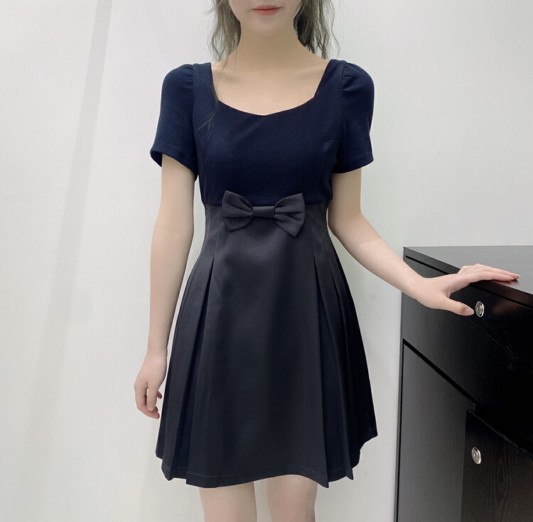 New in early summer! [BL Bertie Leah] bow fashion dress 23120# XYJ