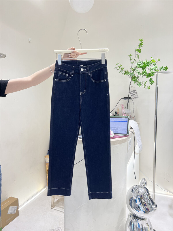 Live 56! [cuvvi] elastic straight skinny jeans 11319-1# LSL
