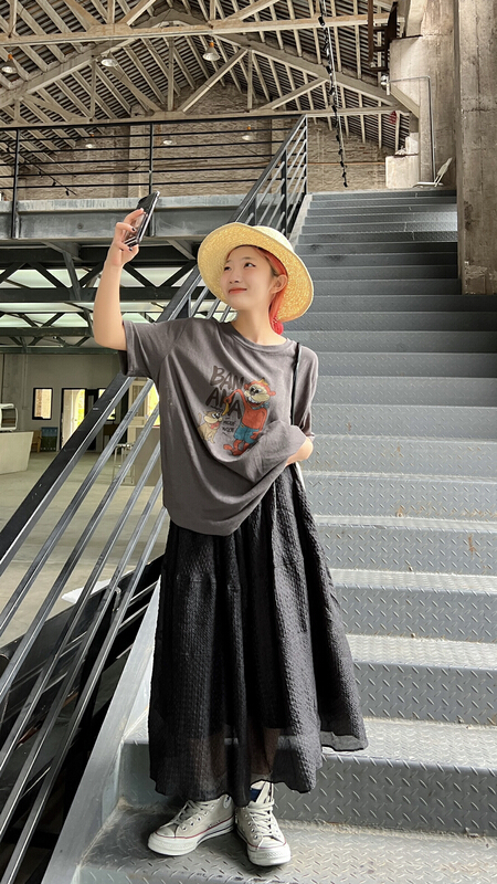 New in early summer! [two percent] Korean cartoon printed short sleeve T-shirt 9903# LSL