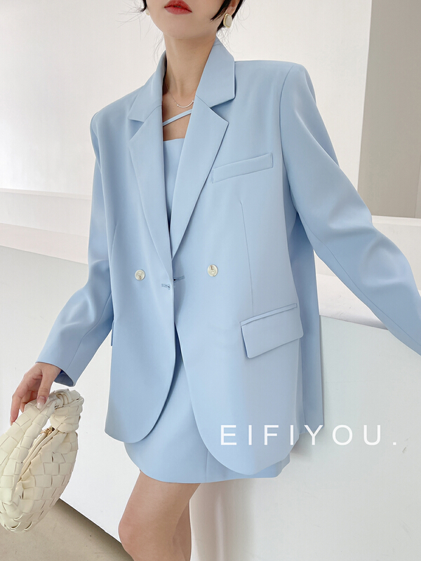 早春上新!【EI FI YOU】 韓版寬鬆百搭西裝  W8021#  LSL