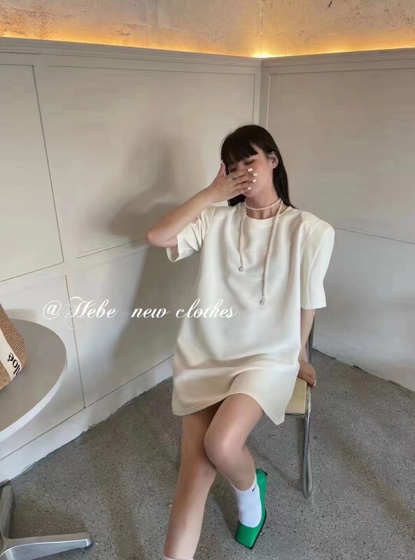 [Hebe] simple and versatile loose dress 925# XYJ