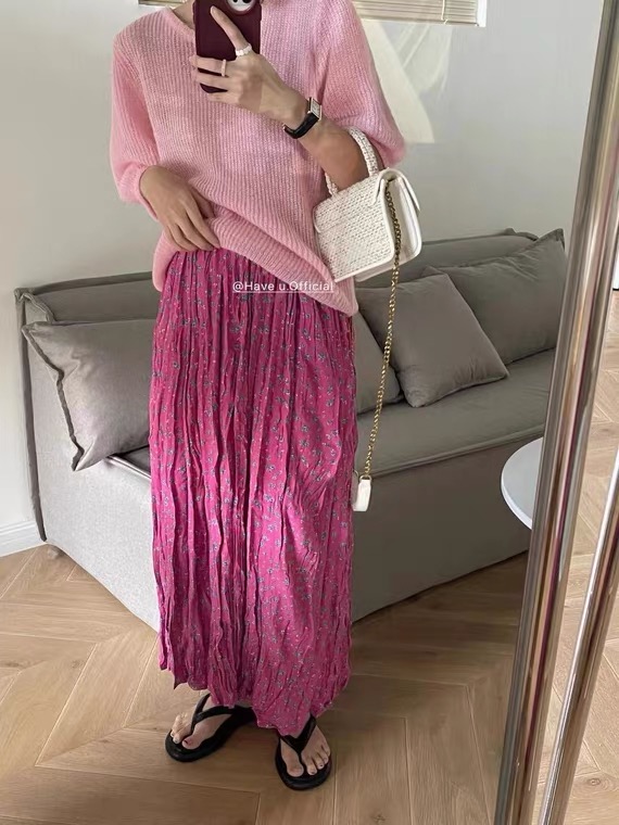 goods in stock! [Zada] floral skirt 3217# WTT
