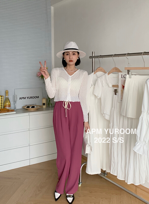 goods in stock! New in early summer! [APM yuroom] versatile sunscreen long sleeve casual sweater 22202# LSL