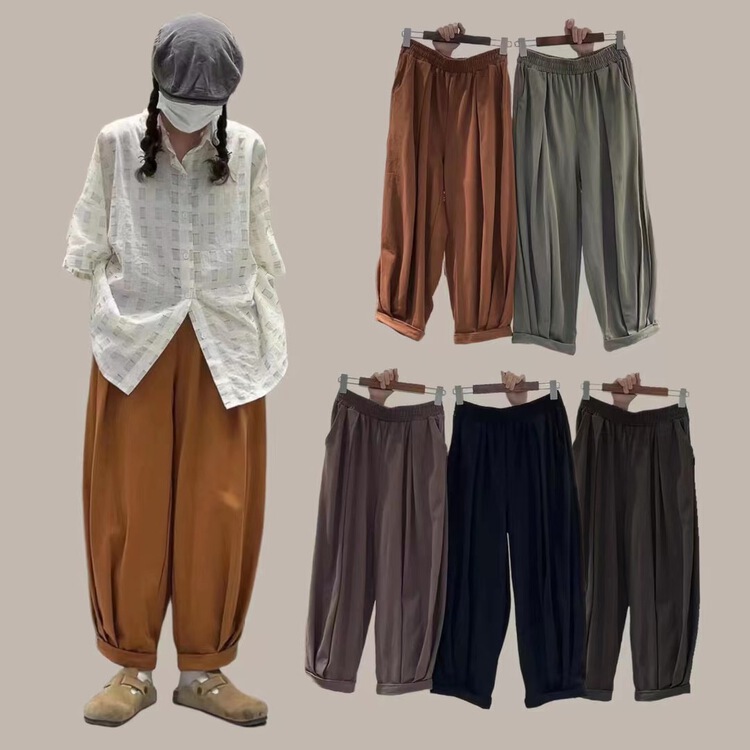 [Jibu Jianchuan] Korean loose comfortable casual pants 822200# L