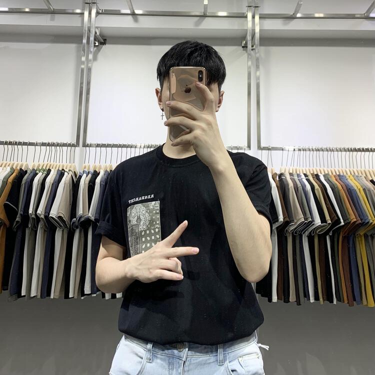 New year in early spring! [Yeshe] Korean personalized comfortable short sleeve T-shirt b8273# ZZL