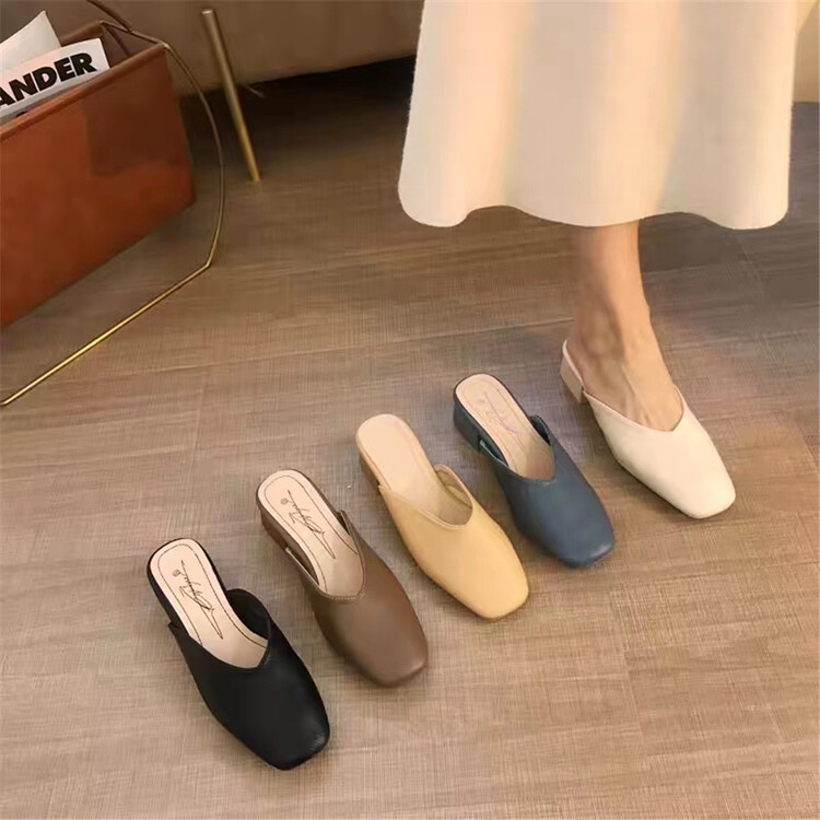 [DS. Gift] retro fashion Korean low flat heel shoes 5263# LSL