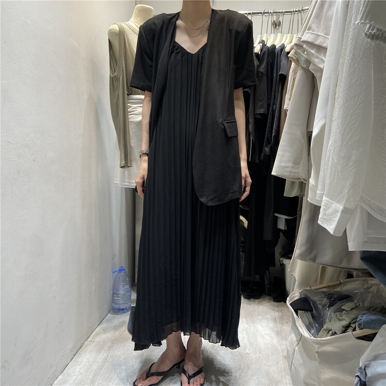 goods in stock! [forest] suspender lady dress a8080# L