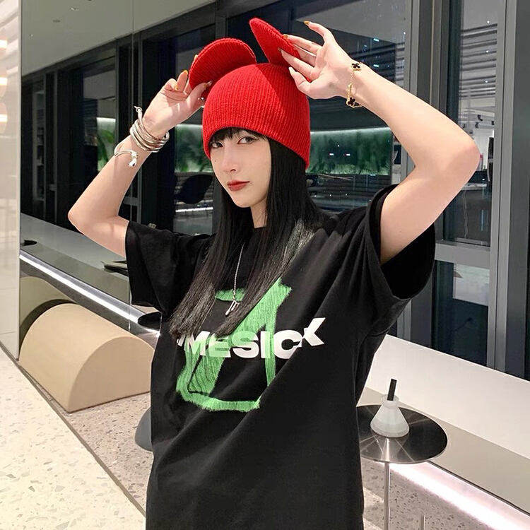 [Juju] Korean fashion foreign style short sleeve T-shirt 975# LSL