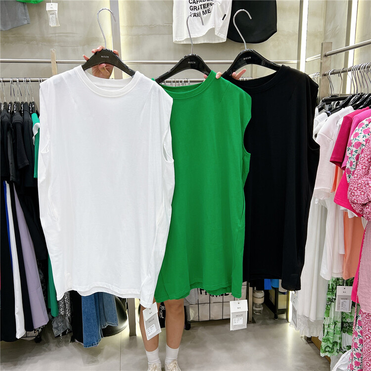 [mozr] Korean loose and versatile dress 22122# XYJ