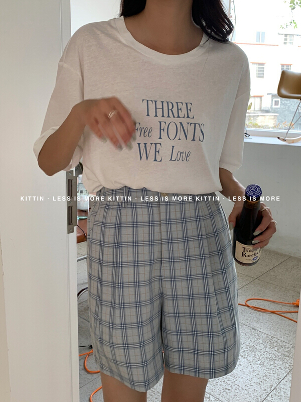 [Kittin] Korean style aging fashion casual shorts 960# XYY