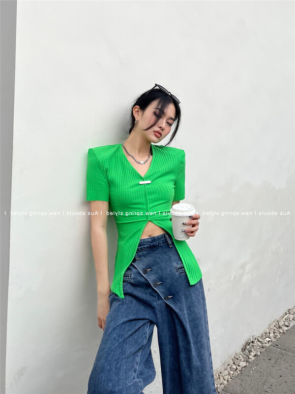 [aus] retro aging shirt w009# LSW