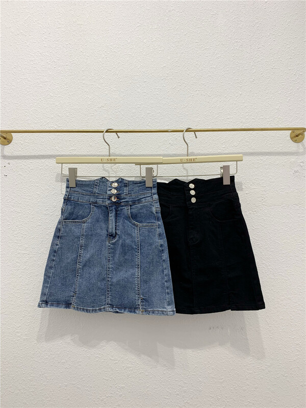 New year in early spring! [u.she] simple and versatile slim skirt 27618# cqw