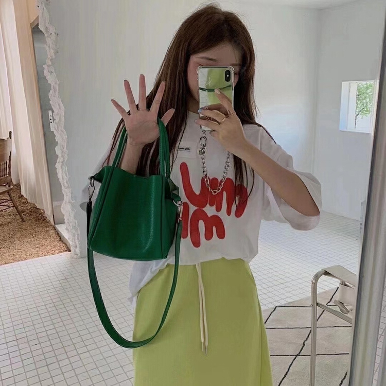 [9:00pm] niche fashion versatile messenger bag (with two shoulder straps of inner bag thickness) 5313# LSL