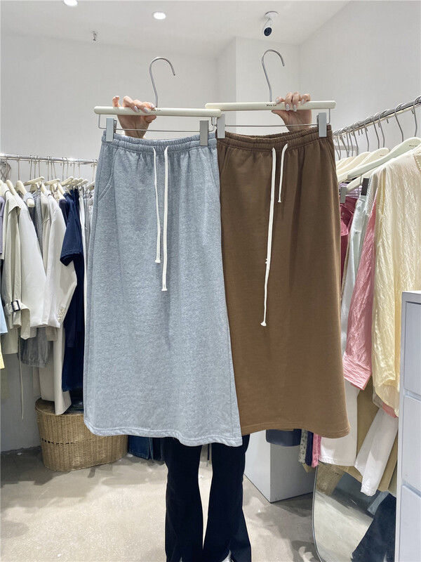 [moo Le] minority design back split skirt 22100# CLS