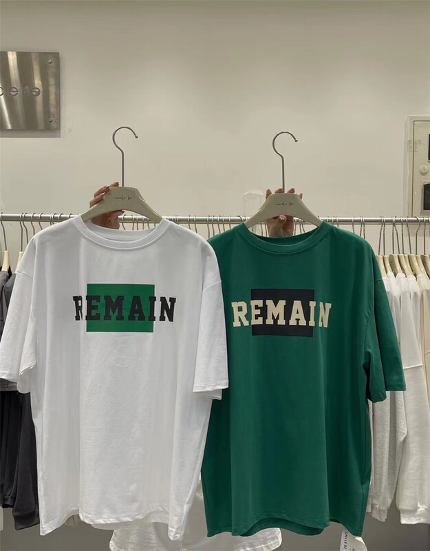 New in early summer! [UNC be] Korean loose print short sleeve T-shirt 2073# XYY