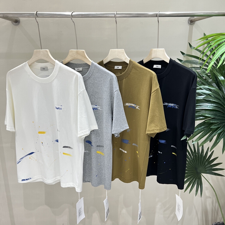 New in early summer! [maibia] round neck Pullover versatile short sleeve T-shirt tn2888# ZZL