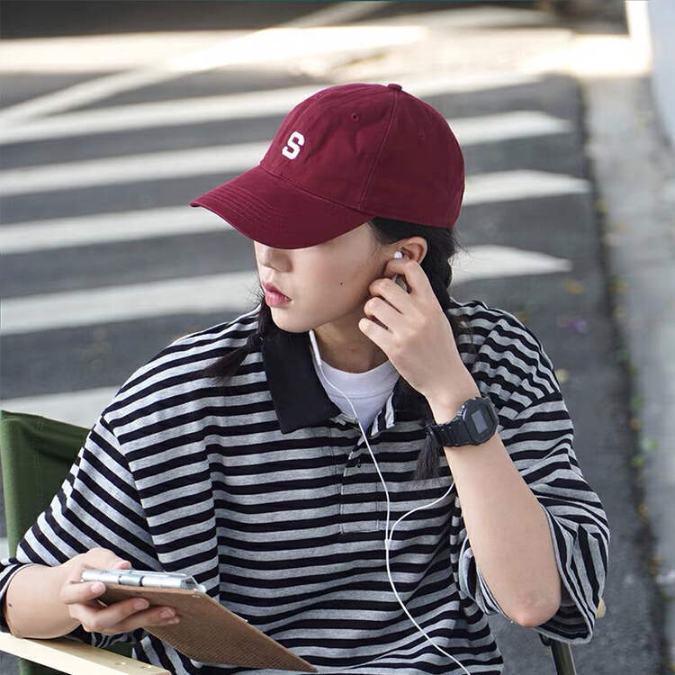 [aesthetic hat industry] Korean fashion letter embroidered hat 2874# LSL
