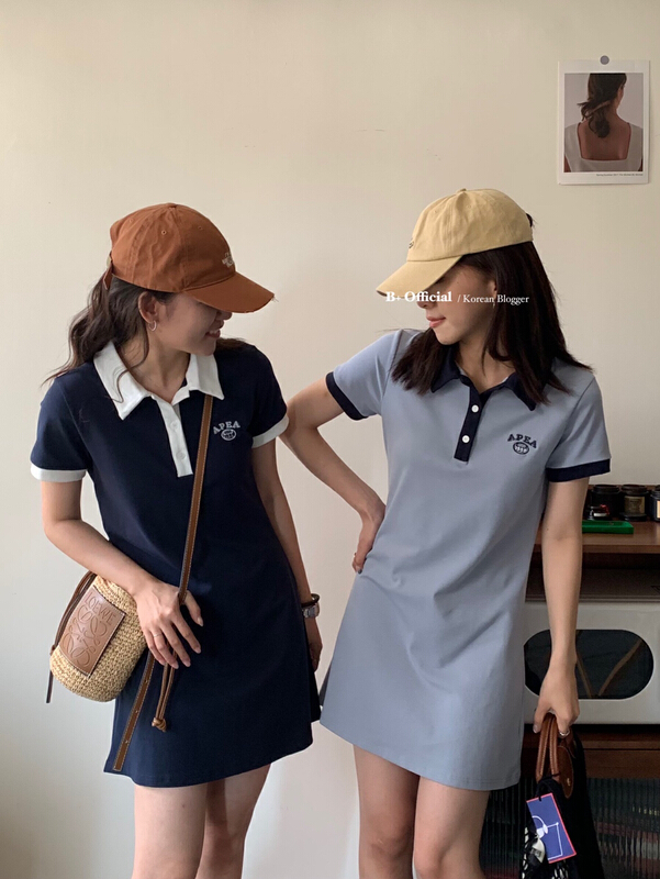 [B plus] Polo casual English dress 22-9268-2# HBx