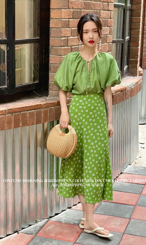 New in early summer! [tabmini] stylish slim skirt x19254# WPL