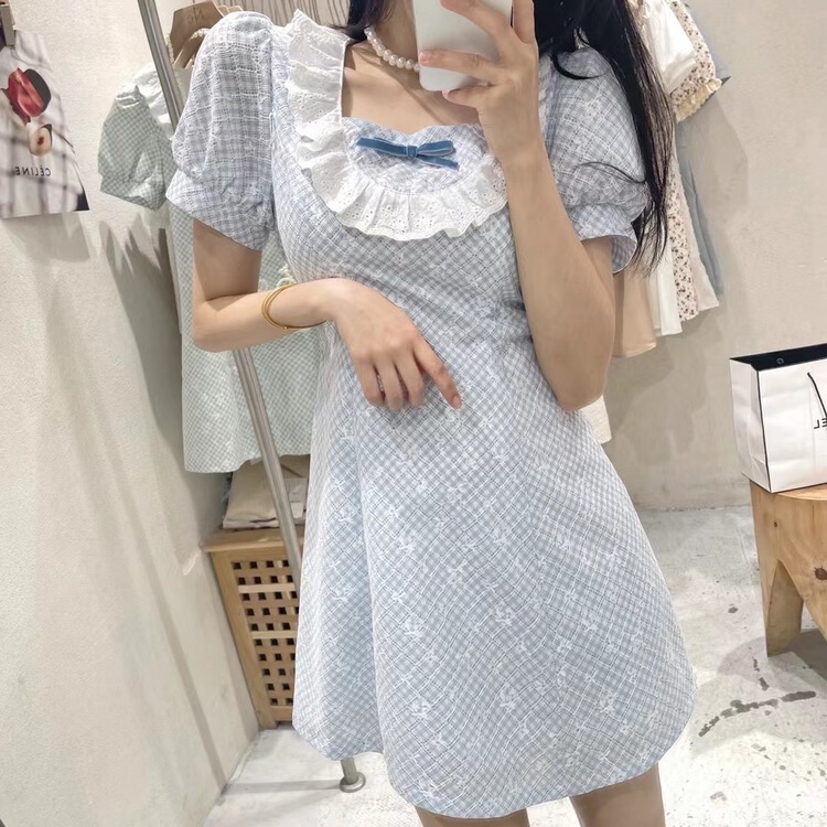 New in early summer! [NC edition] Korean style party collar age reducing dress z2352# zxx