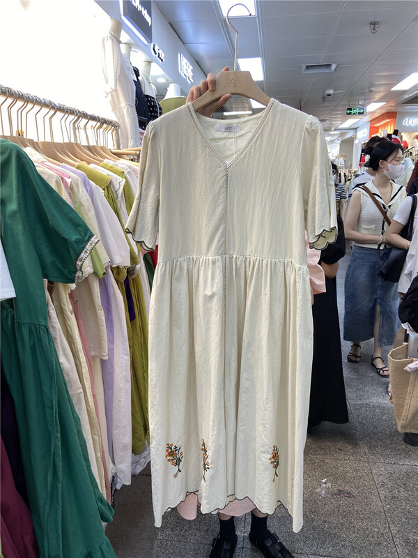 [36 degrees] pleated lady dress 6105# L