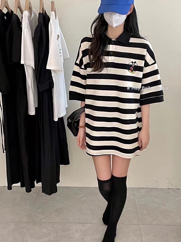 New in early summer! [hey Bella] embroidered Mickey fashion dress b1289# ll