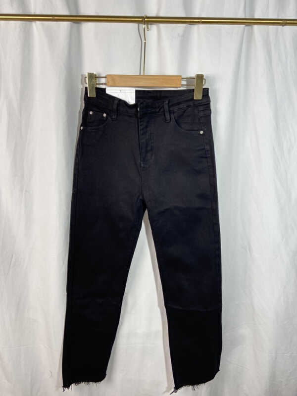 New in early summer! [Yi show shop] simple loose skinny jeans 1027# Cl