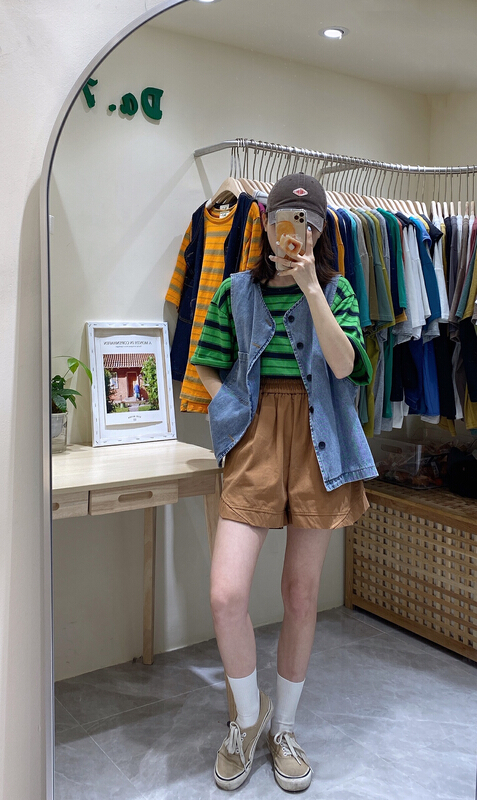 New in early summer! [da. 7] Korean versatile sleeveless vest 2507-1# LSL