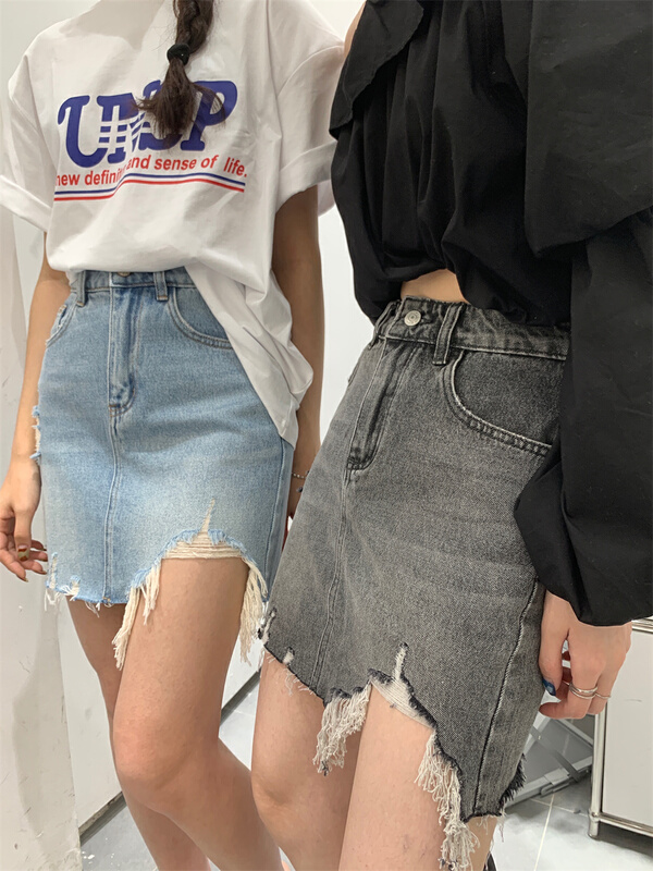 New in early summer! [t-platform] simple and fashionable short skirt 8313# zxx