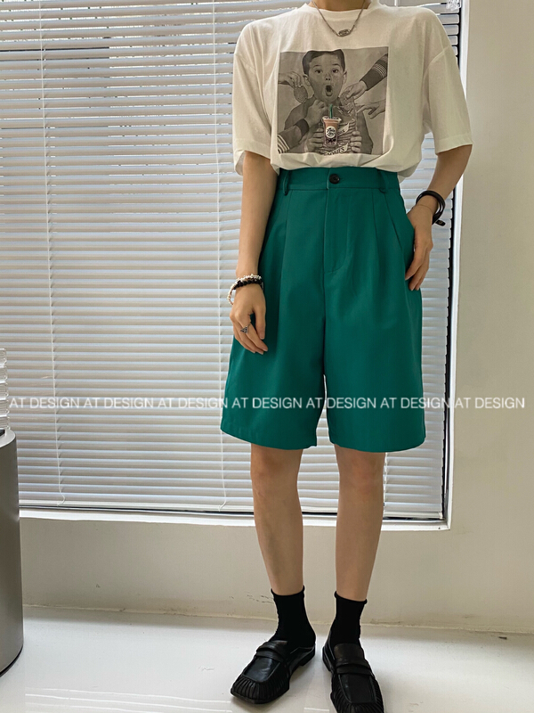 New in early summer! [at] Korean casual composite trousers 93123# LSL