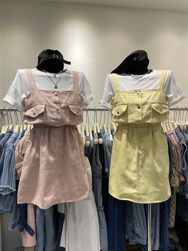 [Dandan] waist strap lady suspender skirt (skirt only) 2217# LSW