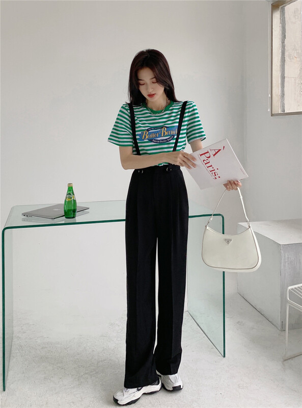 goods in stock! New in early summer! [e-wo] design sense retro thin suspender 2267# LSW